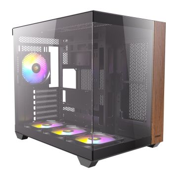 Antec CX800 case, Mid-Tower, ATX, RGB, Tempered Glass - black (0-761345-10137-0)
