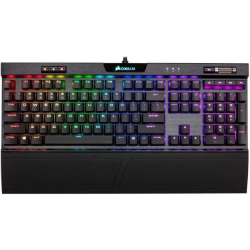 Corsair K70 MK.2 Low Profile Rapidfire Mechanical Gaming Keyboard US Red Switch RGB LED Backlit
