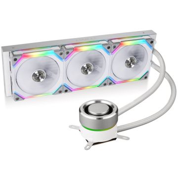 Lian Li GALAHAD 360 SL v2, AiO CPU Cooler, ARGB - white