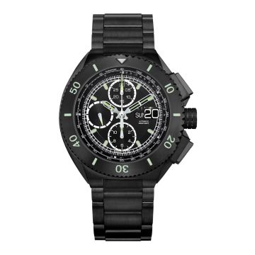 Kiva HALO 272 Titanium DLC Chronograph LE Men's Watch 272.01.01.01-DLC