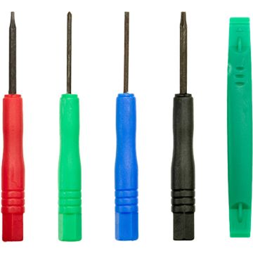 OWC Tool - 5-Piece Mini ToolKit Memory & Drive installs Screwdriver/Philips/T6&T8 Torx/Spudger OWCTOOLKITMHD