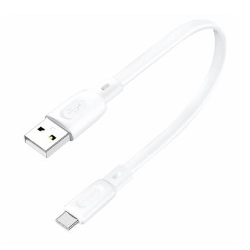 Foneng X107 USB-A - USB-C Cable 3A 0.25m White