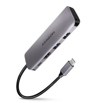Axagon USB 3.2 5-in-1 Hub 0.2m HMC-5 (HMC-5)