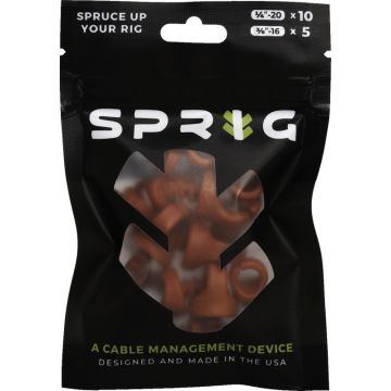 Sprig Red Value pack 10x 1/4 Sprigs + 5x 3/8 Big Sprigs