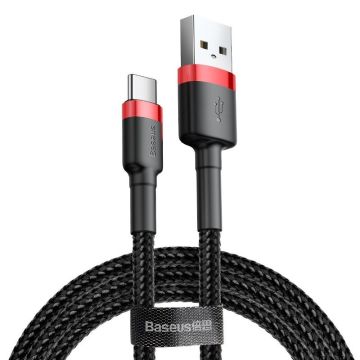 Baseus Cafule cable USB-C 2A 2m Red+Black (CATKLF-C91)