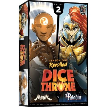 Roxley Games Dice Throne: Season One ReRolled – Monk v. Paladin (EN)