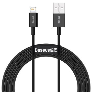 Baseus Superior Series Cable USB to iP 2.4A 1m Black (CALYS-A01)