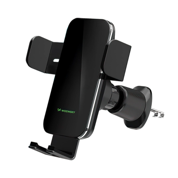 Wozinsky WEDZ-3Y8S Clamp Car Holder with 15W Inductive Charger for Phone on the Air Vent Black