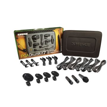 Shure PGADRUMKIT7 7PC DRUMKIT PGA52, 57, 56(X3), 81(X2)