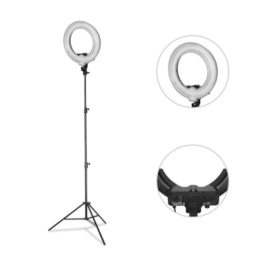 GlareOne Ring Light Sunny Ring 45 With Adjustable Power With Tripod