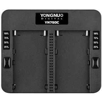 Yongnuo YN750C Two-channel Charger for NP-F Series Batteries