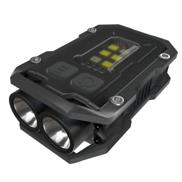 Newell EDC LED flashlight Nyks Solid Black