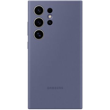 Samsung Silicone Case for Samsung Galaxy S24 Ultra - Purple (EF-PS928TVEGWW)