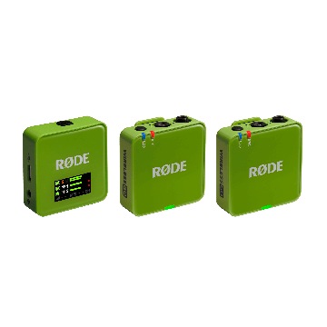 Rode Wireless GO III (Gen 3) Compact Wireless Microphone System Green (WIGOGEN3GRE)