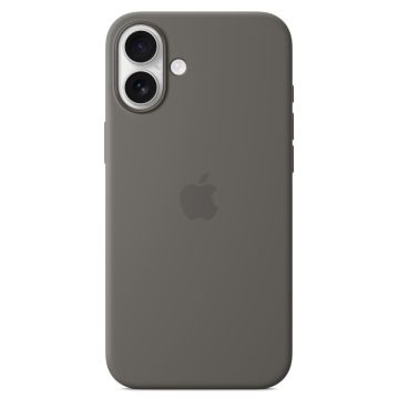 Apple iPhone 16 Plus Silicone Case with MagSafe Stone Gray MYYC3