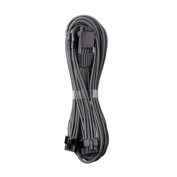 CableMod C-Series Pro ModMesh 12VHPWR to 3x PCI-e Kabel for Corsair - 60cm, carbon (CM-PCSR-16P3-N60KC-5PK-R)