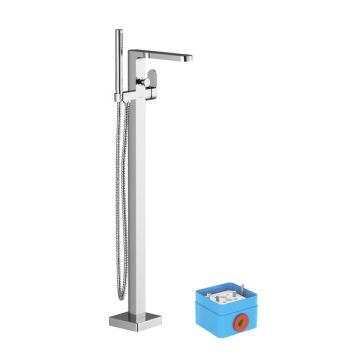 Ravak Grīdas Vannas Maisītājs Brīvi Stāvošs CR 080.00CR Set (X070101)