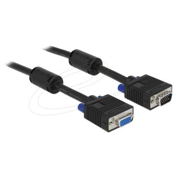 Delock Extension Cable SVGA 1 m Plug-Socket (82563)