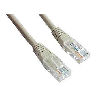 Gembird Patch Cord RJ45, Cat.5e, UTP, 1m, Gray (PP12-1M)