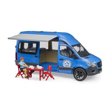 Bruder MB Sprinter Camper with driver and accessory (02684)