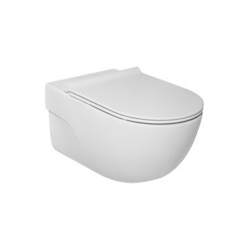 Roca Meridian Rimless WC Wall Hung Toilet (A34624L000)