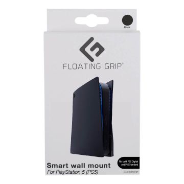 Floating Grip PS5 Wall Mount Black
