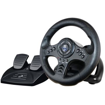 Subsonic Superdrive SV450 - Racing Steering Wheel for PlayStation, Xbox and PC