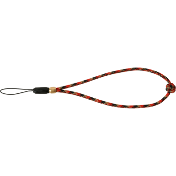Artisan & Artist ACAM-P04H Multi Paracord Hand strap with Celtic button knot (with Loop) Red/Black