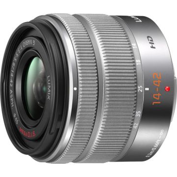 Panasonic Lumix G Vario 14-42mm f/3.5-5.6 II ASPH MEGA O.I.S. Silver (H-FS1442AE-S)