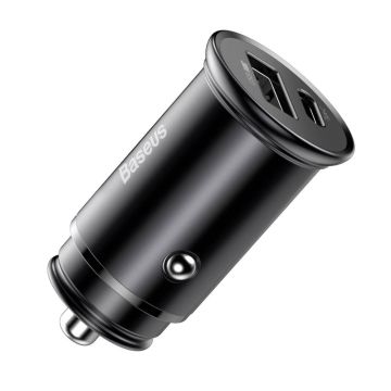Baseus PPS Smart USB / USB Type C 30 W Quick Charge 4.0 QC4 + Power Delivery 3.0 VOOC SCP AFC MTKPE black (CCYS-C01)