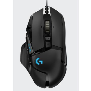 Logitech G502 Gaming Mouse Wired Black (910-005471)