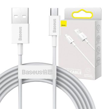Baseus Superior Series Cable USB to micro USB 2A 2m White (CAMYS-A02)
