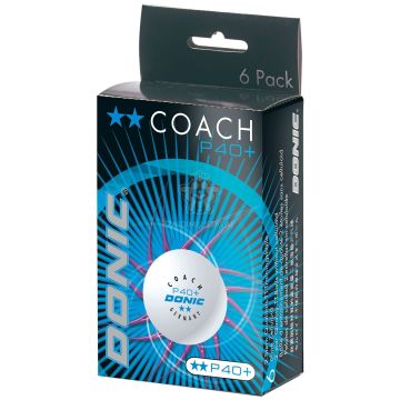 Bilaro Donic Coach P40+** balti DO550275
