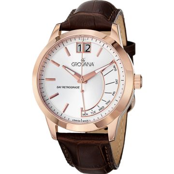 Grovana Retrograde Day  Men's Watch 1722.1569