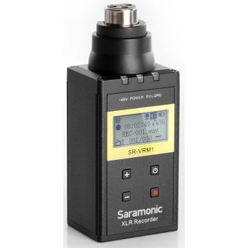 Saramonic SR-VRM1 - Digital Plug-on Linear PCM Recorder for XLR Microphones