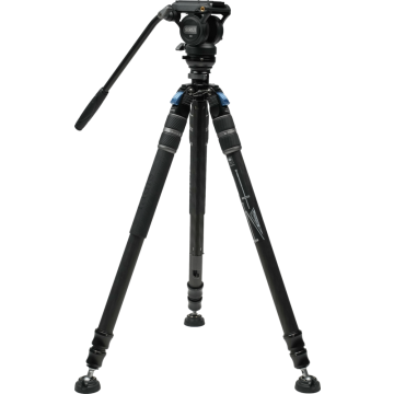 Sirui One Step Height Adjustment Carbon Video Tripod Kit SVS60 + S3
