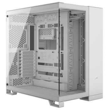 Corsair 6500X Mid Tower, Tempered Glass - White (CC-9011258-WW)