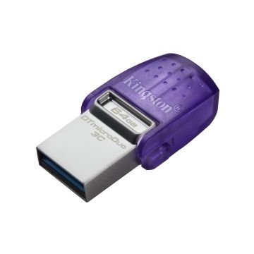 Kingston DataTraveler Duo G3 64GB USB 3.2 Flash Drive (DTDUO3CG3/64GB)
