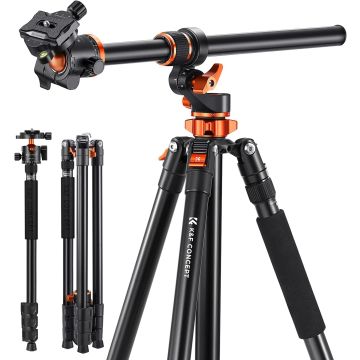 K&F Concept T254A7 Tripod with BH-28L Ball Head