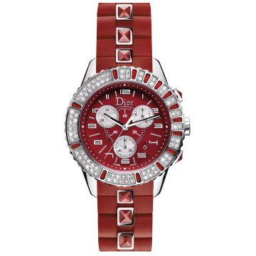 Christian Dior Christal Chronograph Ladies Watch CD11431BR001