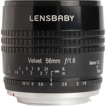 Lensbaby Velvet 56 for Nikon F LBV56BN