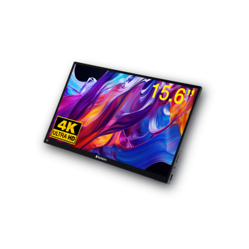 Verbatim PMT‑15 Portable 15.6 Touch‑Screen Monitor 4K metal housing