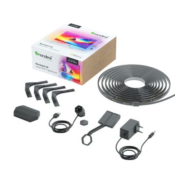 Nanoleaf 4D TV Screen Mirror + Light Strips Kit (for TV & Monitor up to 85-inches)