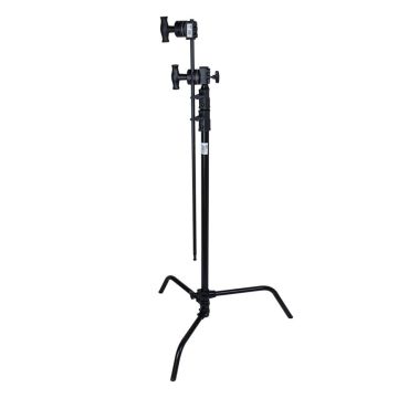 Kupo CL-40MKB 40" Master C-Stand With Sliding Leg Kit & Quick-Release System - Black