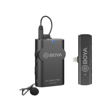 Boya BY-WM4 Pro-K3 Wireless Microphone System for Lightning iOS Devices