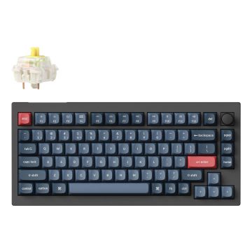 Keychron V1 Max Wireless Keyboard RGB Carbon Black (V1M-D4)