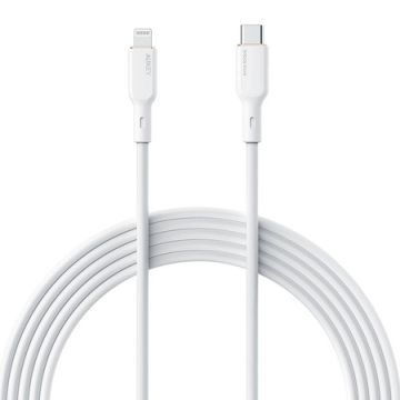 Aukey CB-SCL1 USB-C to Lightning Cable 27W 1m White