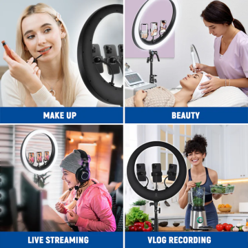 Neewer RP19H 19" Bi-Color LED Ring Light incl. Stand