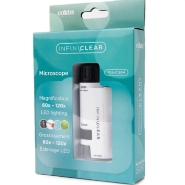 Cokin Mini Microscope 60-120X Magnification with LED Lighting