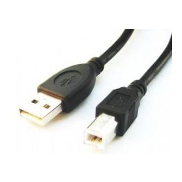 Gembird USB 2.0 A- B 1,8m Cable Black (CCP-USB2-AMBM-6)